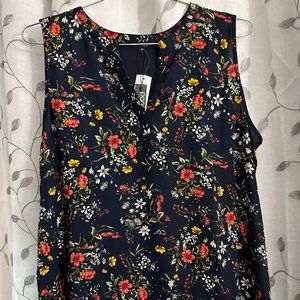 PAPERMOON Fayette Mixed Material Blouse Size 2X